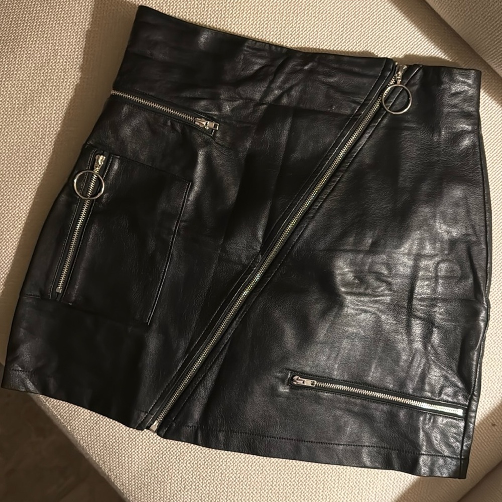 Pleather Skirt